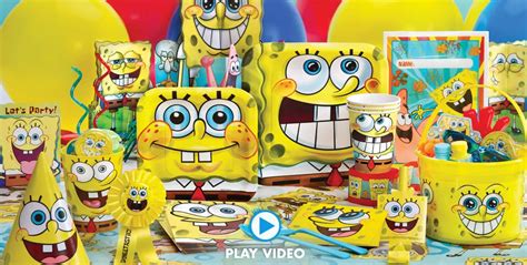 spongebob birthday party supplies|spongebob party supplies clearance.